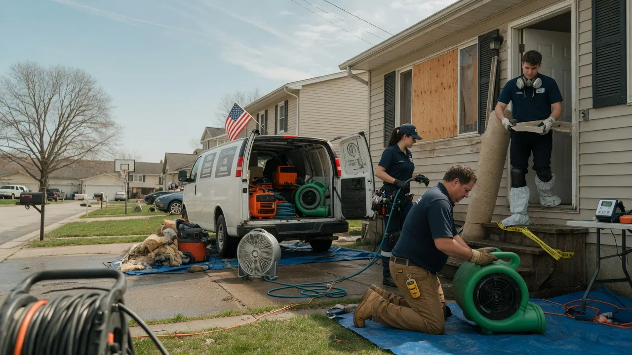 Water Damage Restoration in Gap, PA near me